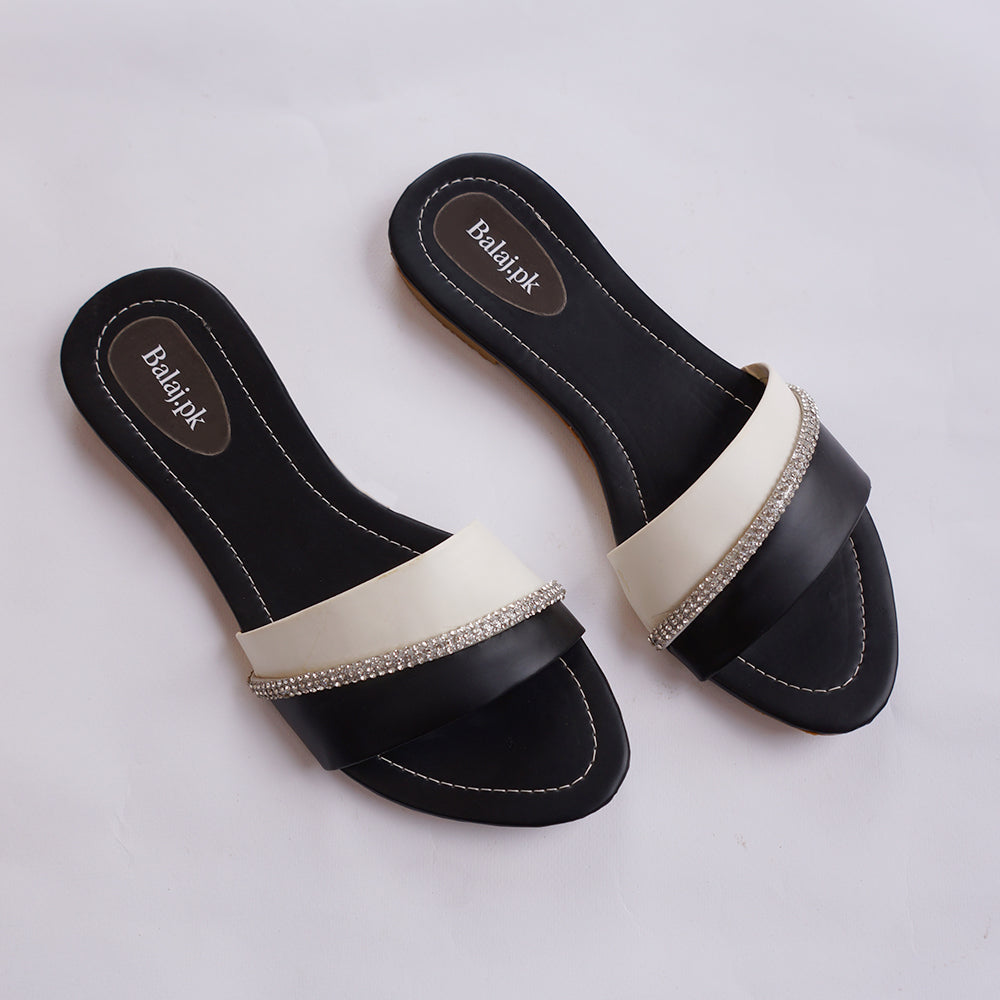 Flat Slipper Black