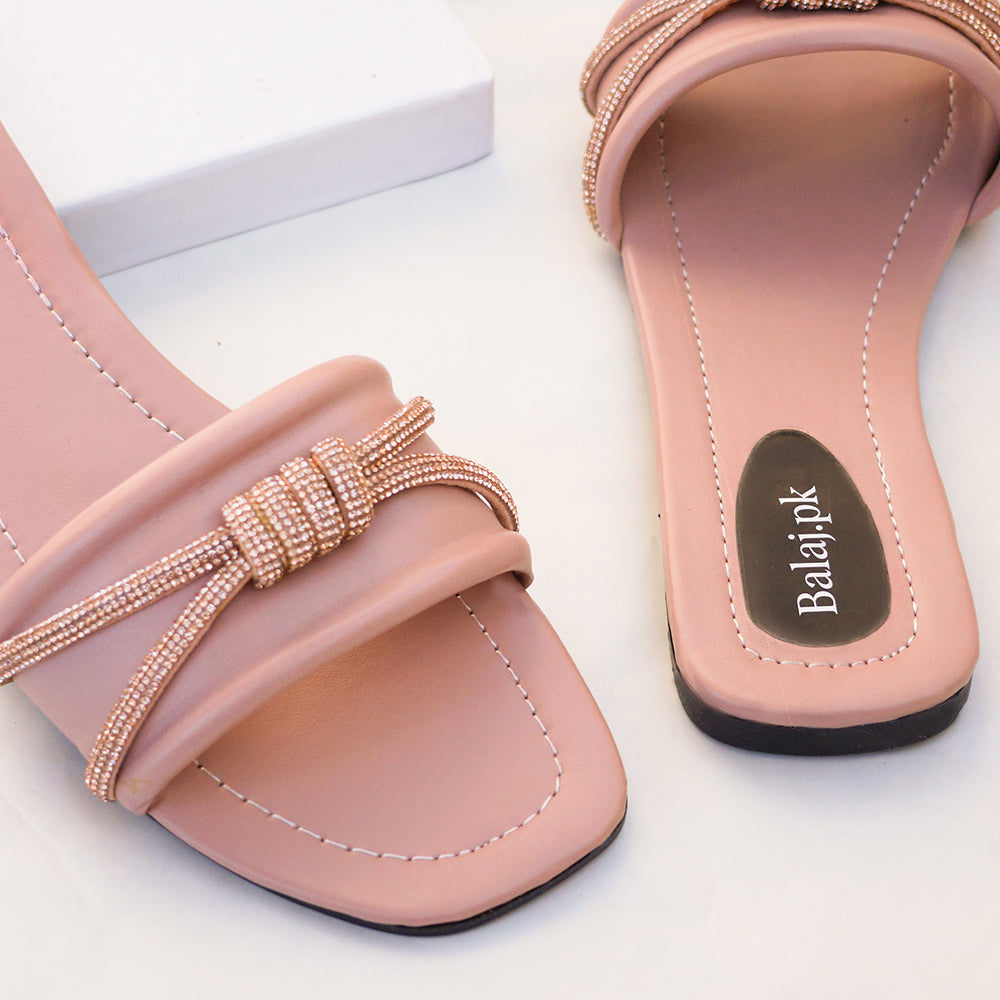 Elegance in Every Step Stylish Flat Slippers