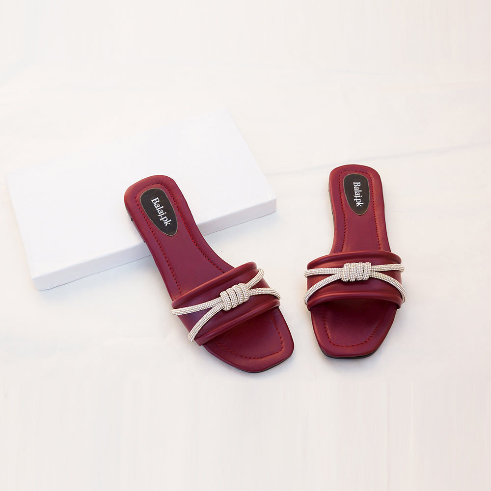 Elegance in Every Step Stylish Flat Slippers