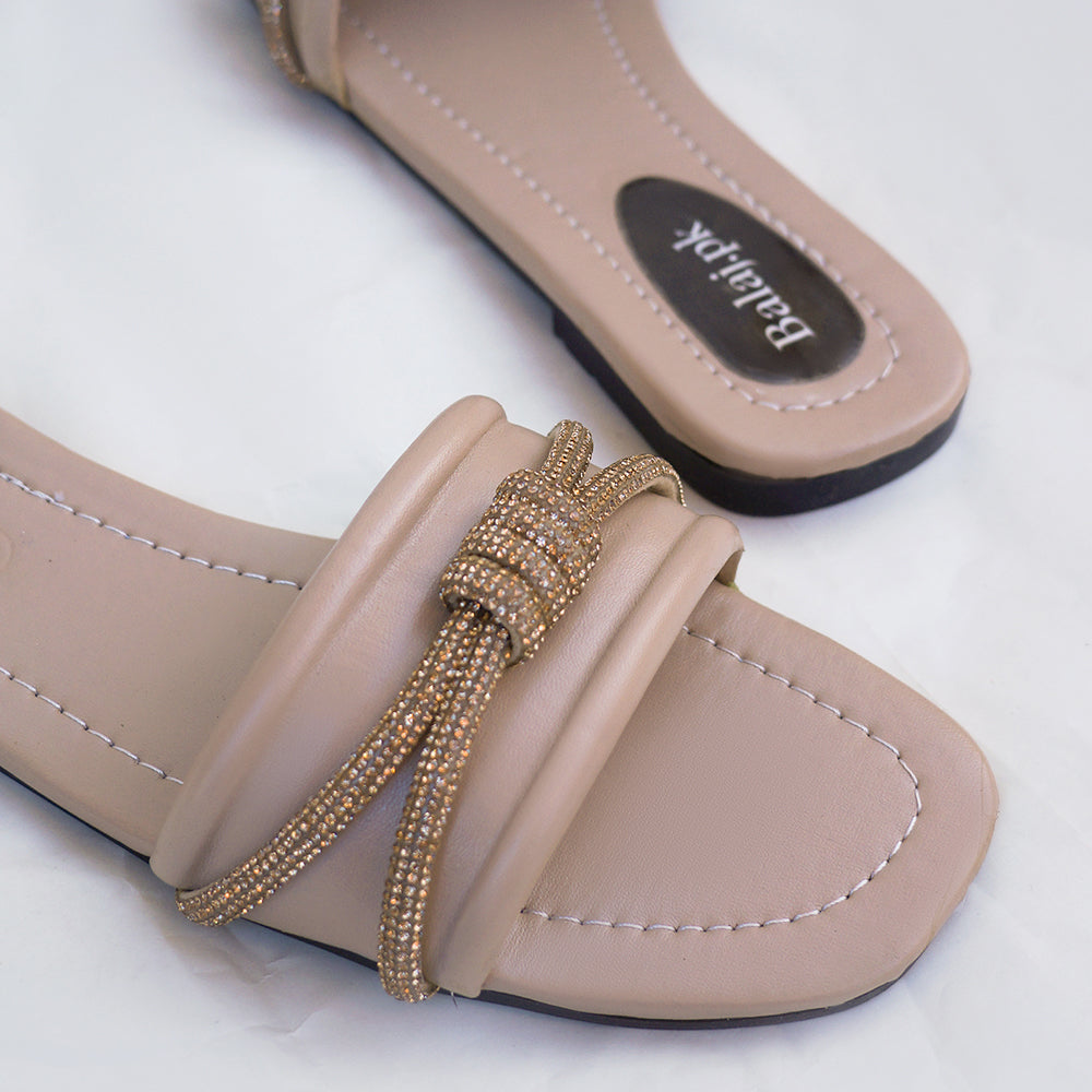 Elegance in Every Step Stylish Flat Slippers